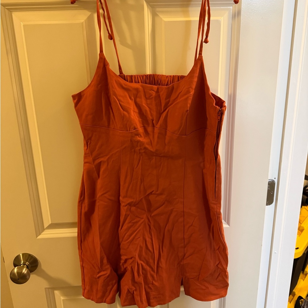 Trixxi Vibrant Orange Dress